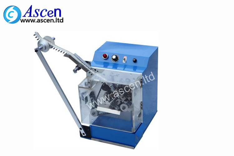 Radial lead forming machine